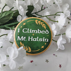 I Climbed Mount Halsin BG3 Pin