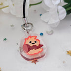 Teary Fire Demon Phone Strap