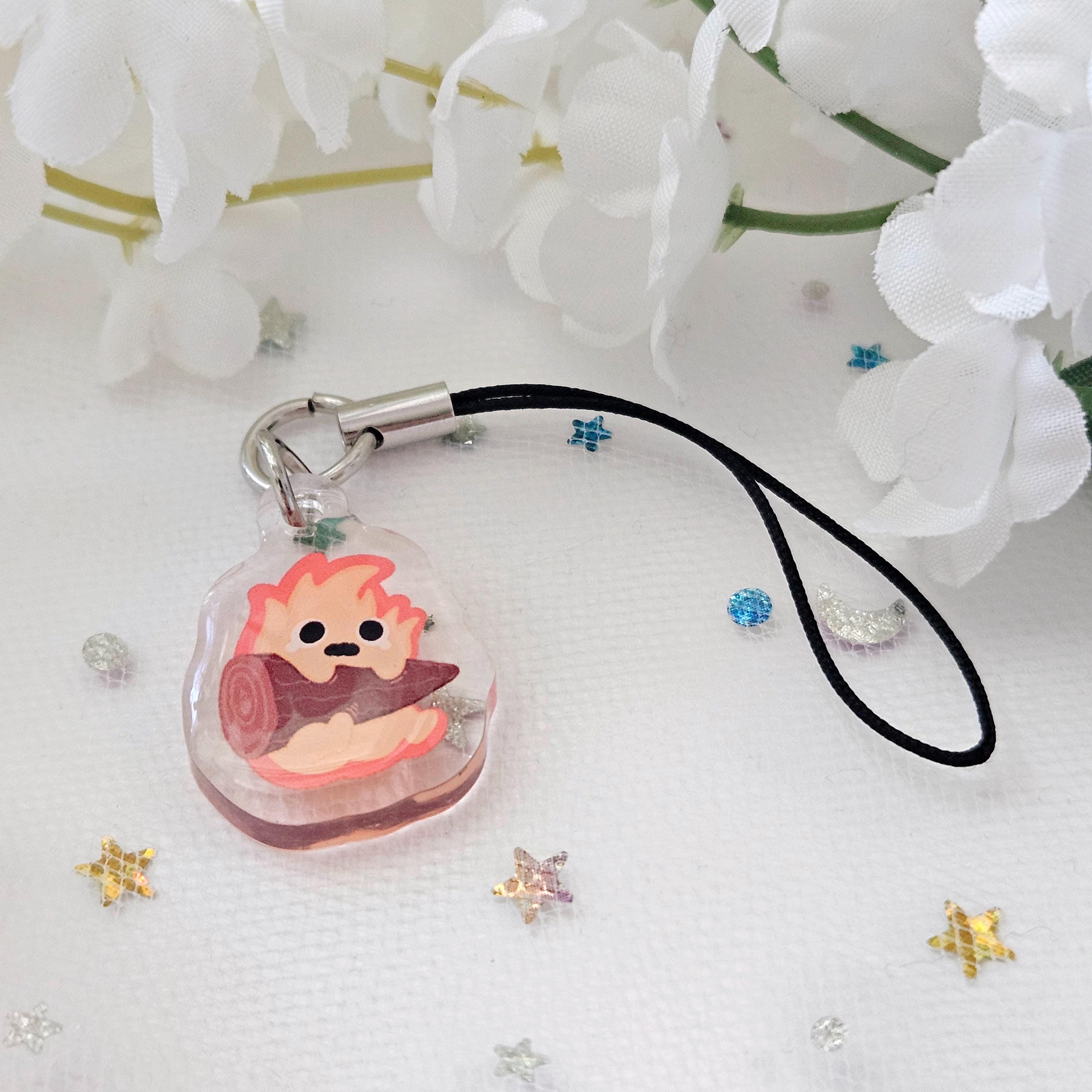 Teary Fire Demon Phone Strap