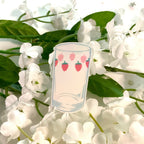 Nana Strawberry Glass Set Stickers