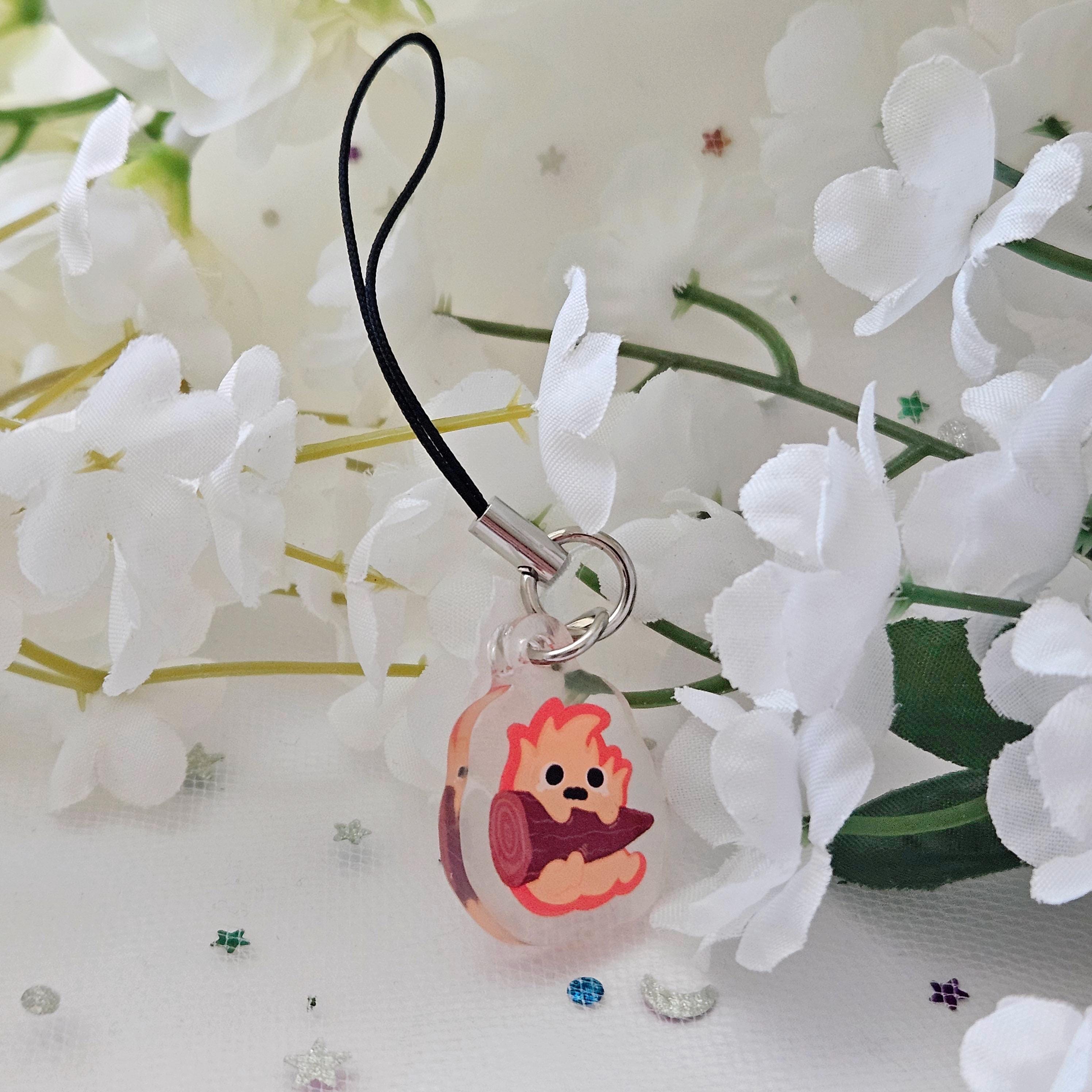 Teary Fire Demon Phone Strap