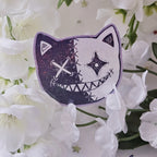 Two Faced Rag Cat Sticker Set