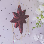 Red Seeing Stars Suncatcher