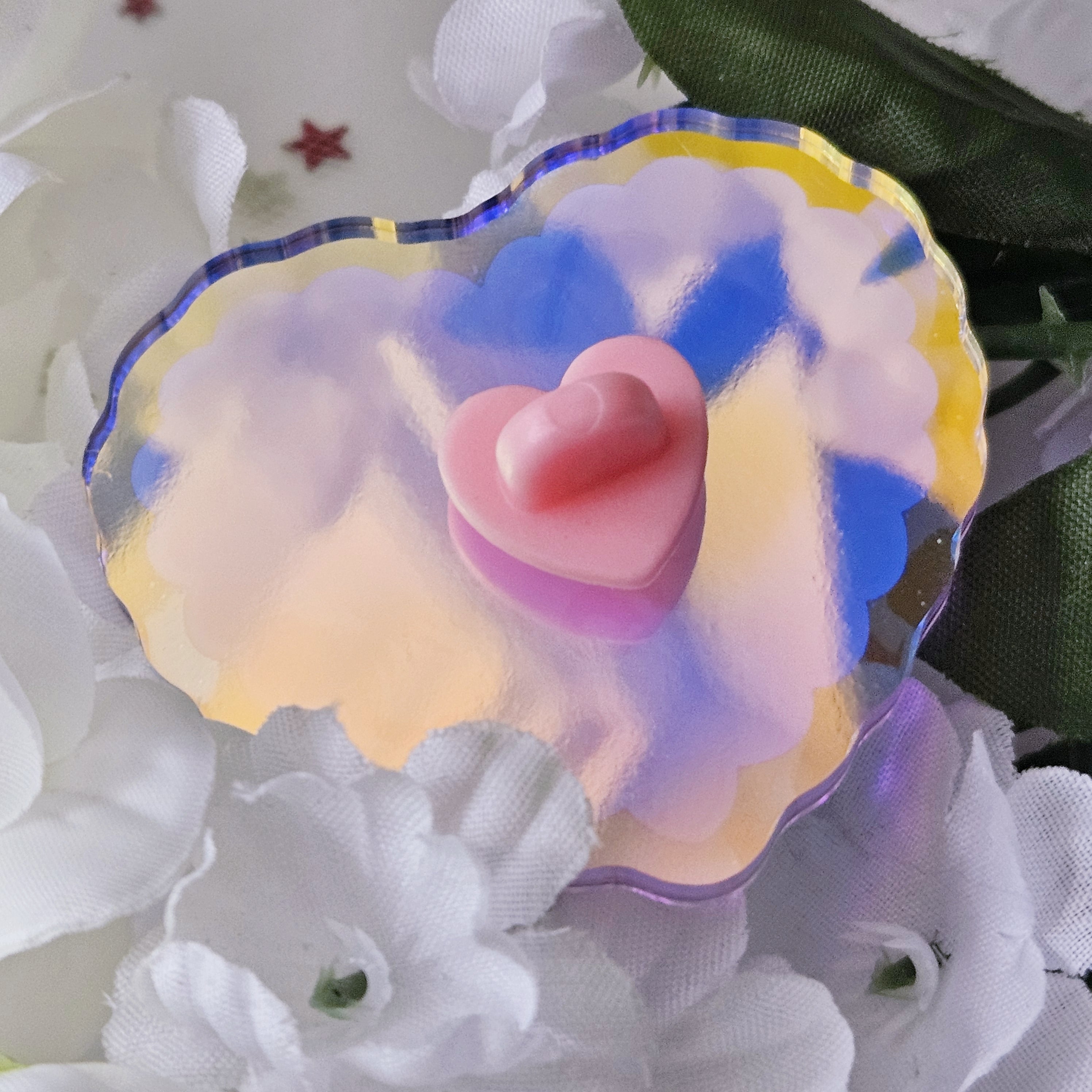 Nana & Hachi Heart Pin