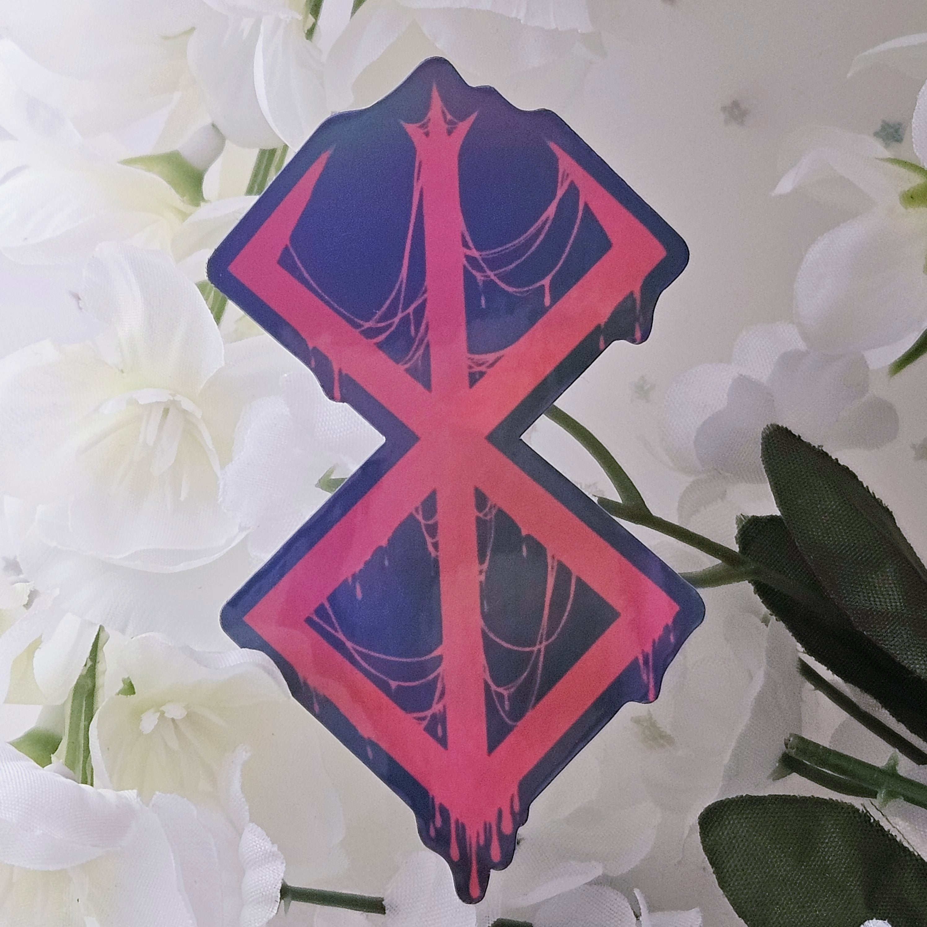 Bloody Sacrificial Brand Sticker