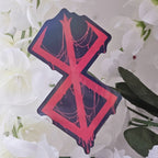 Bloody Sacrificial Brand Sticker