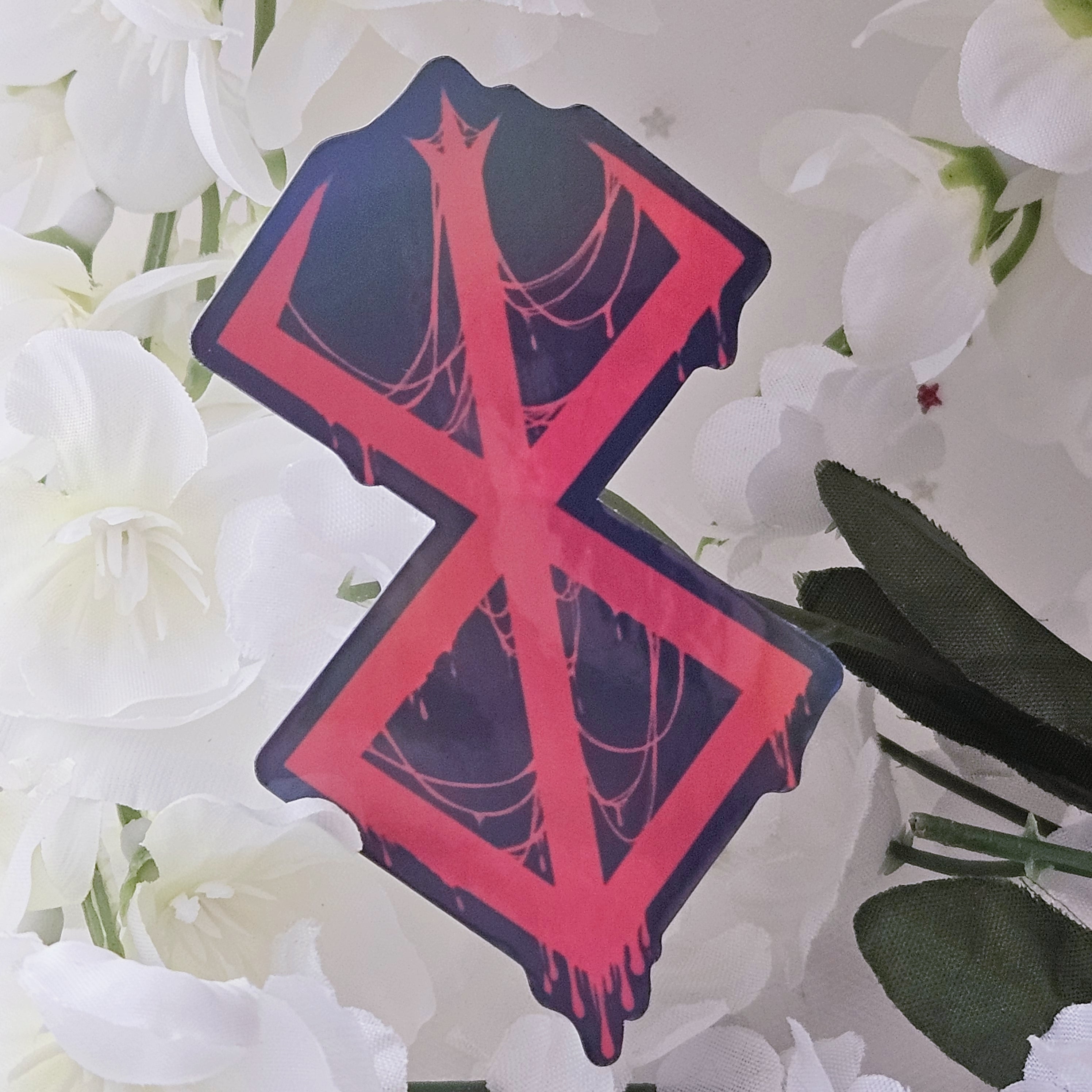 Bloody Sacrificial Brand Sticker