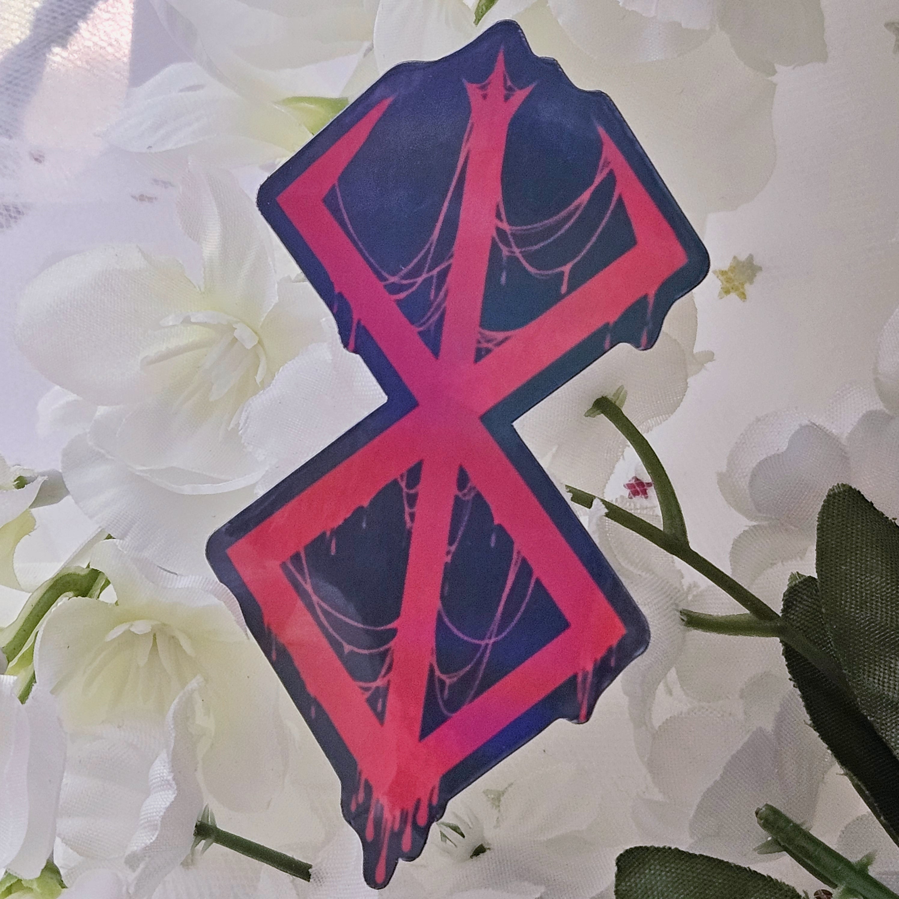 Bloody Sacrificial Brand Sticker