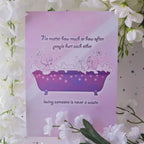 Nana & Hachi Bath Quote Print