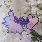 TV Glitch Girl Sticker