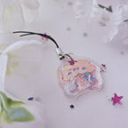 Link & Zelda TOTK Mini Phone Strap
