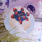 Black Stones Hachi Cake Sticker