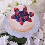 Black Stones Hachi Cake Sticker