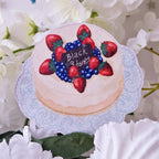 Black Stones Hachi Cake Sticker