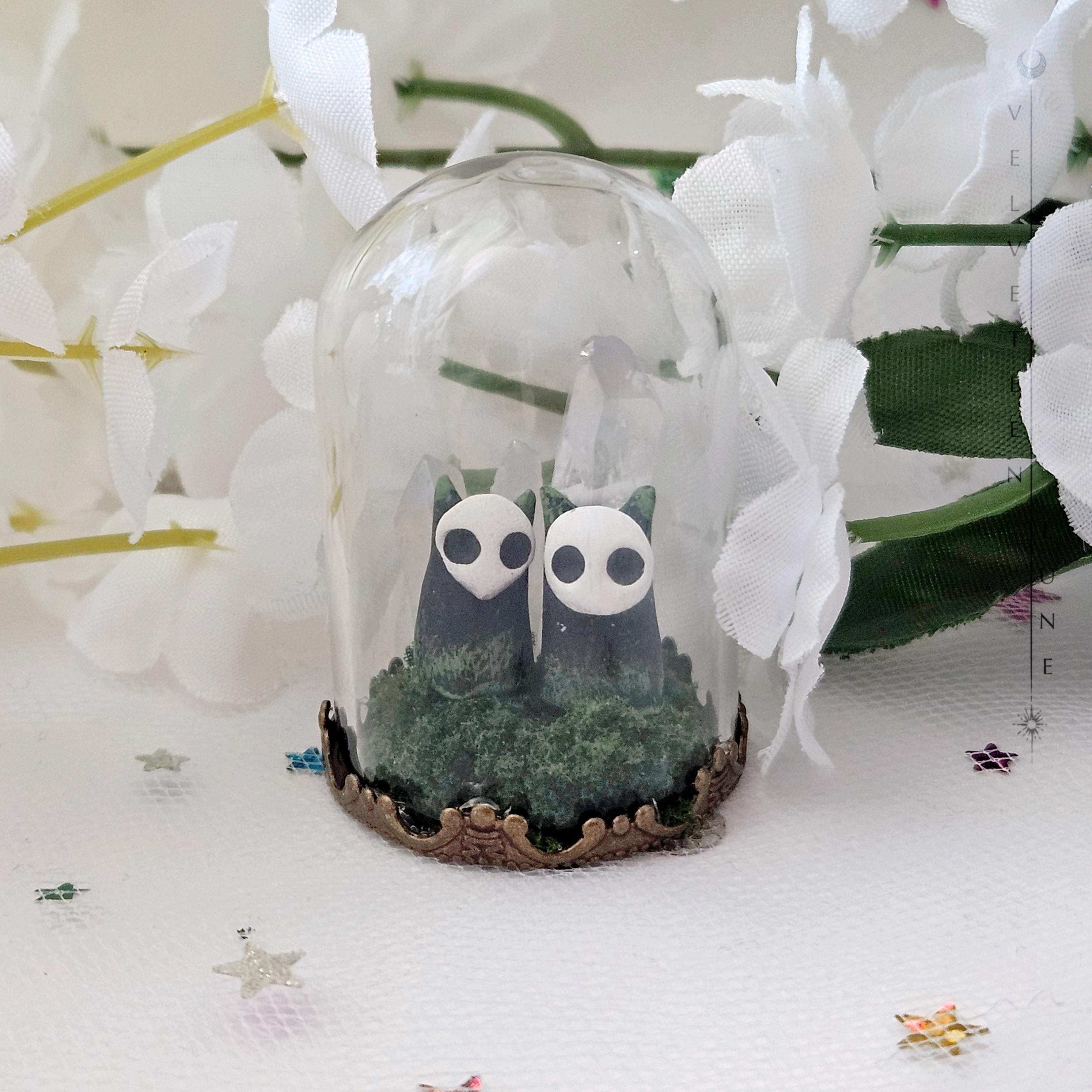 Forest Wraith Couple Crystal Creature