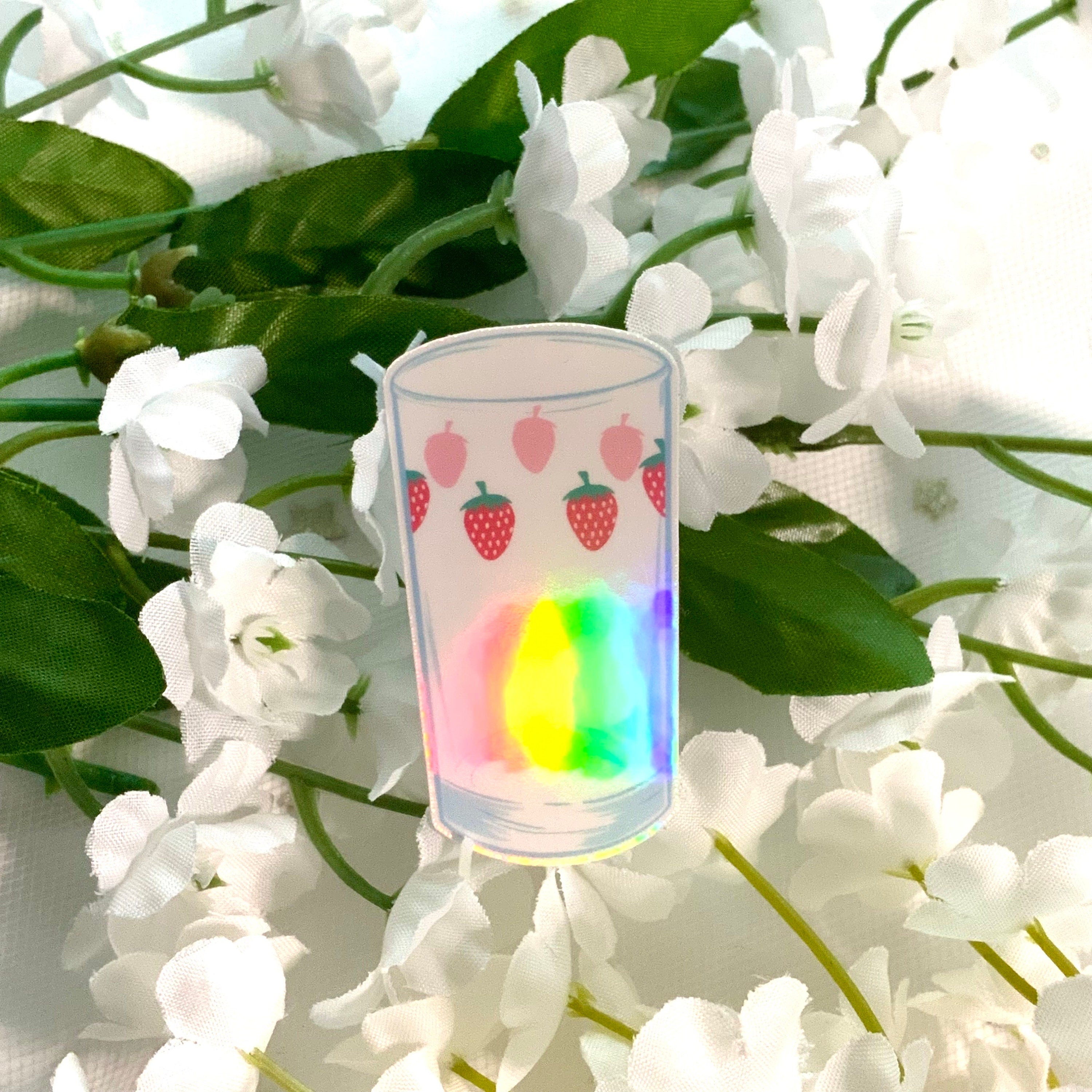 Nana Strawberry Glass Set Stickers