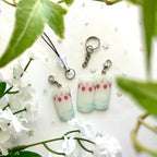 Nana Strawberry Glasses Pin & Phone Strap Keychain