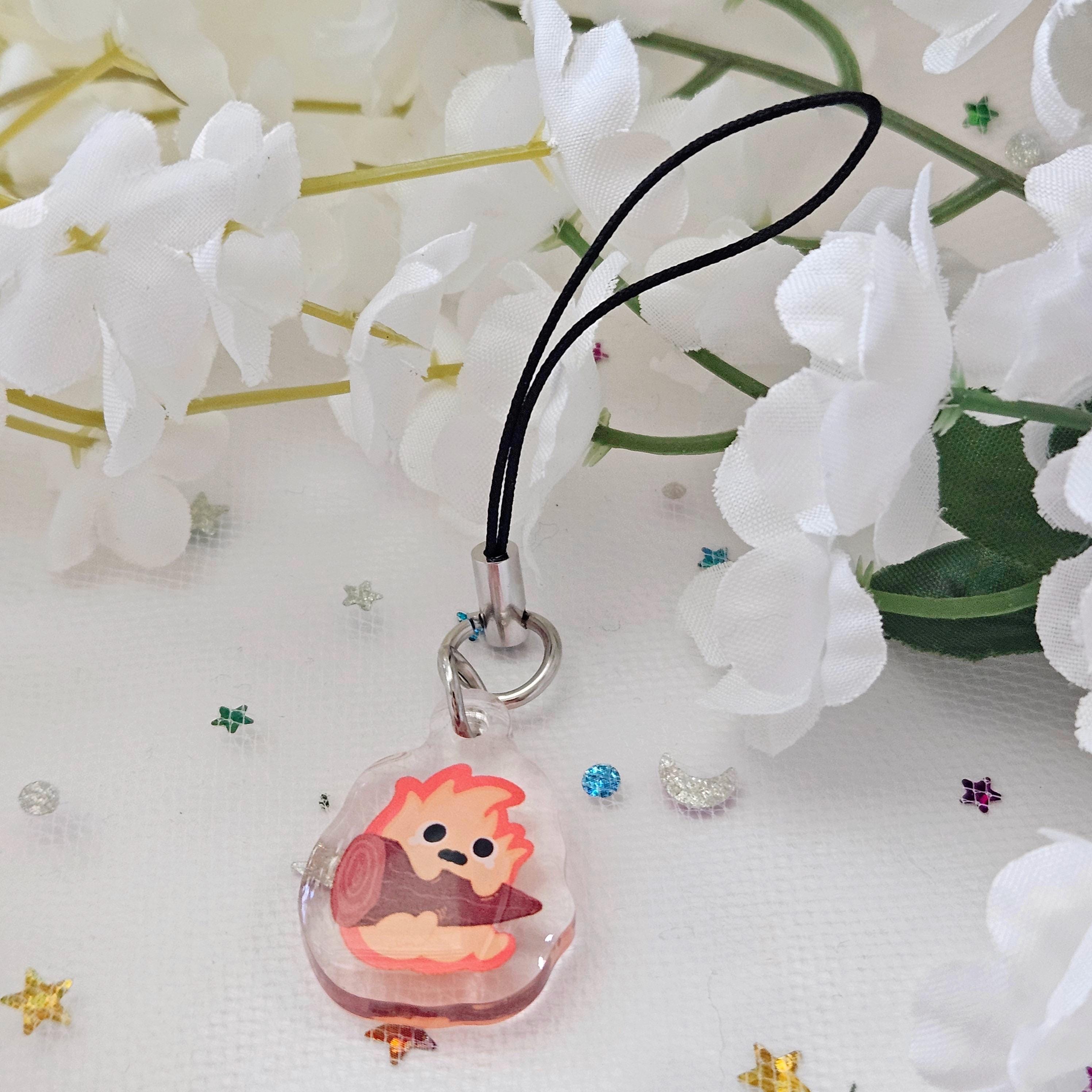 Teary Fire Demon Phone Strap