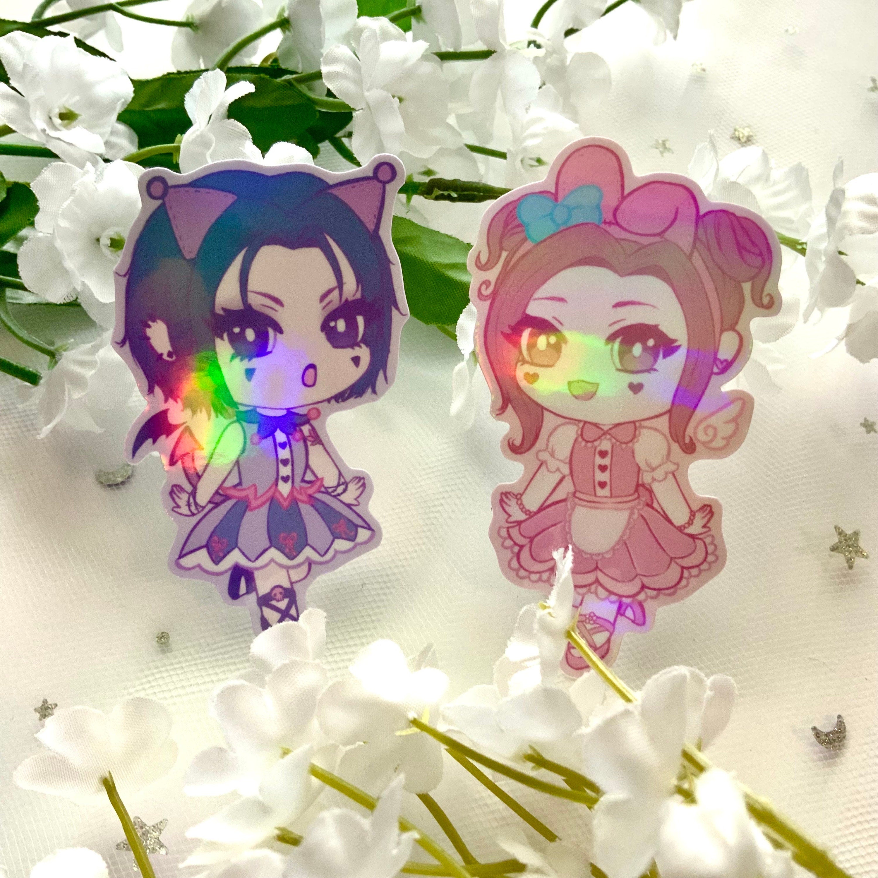 Nana Kuromi & Hachi Melody Stickers