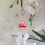 Teary Fire Demon Phone Strap