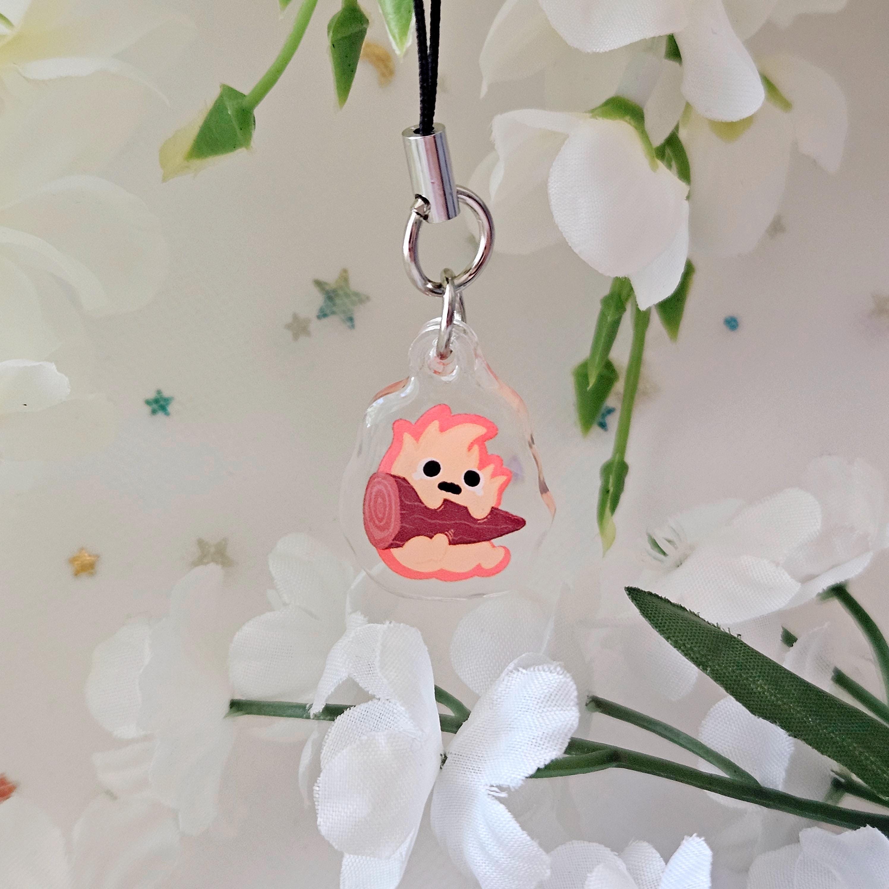 Teary Fire Demon Phone Strap