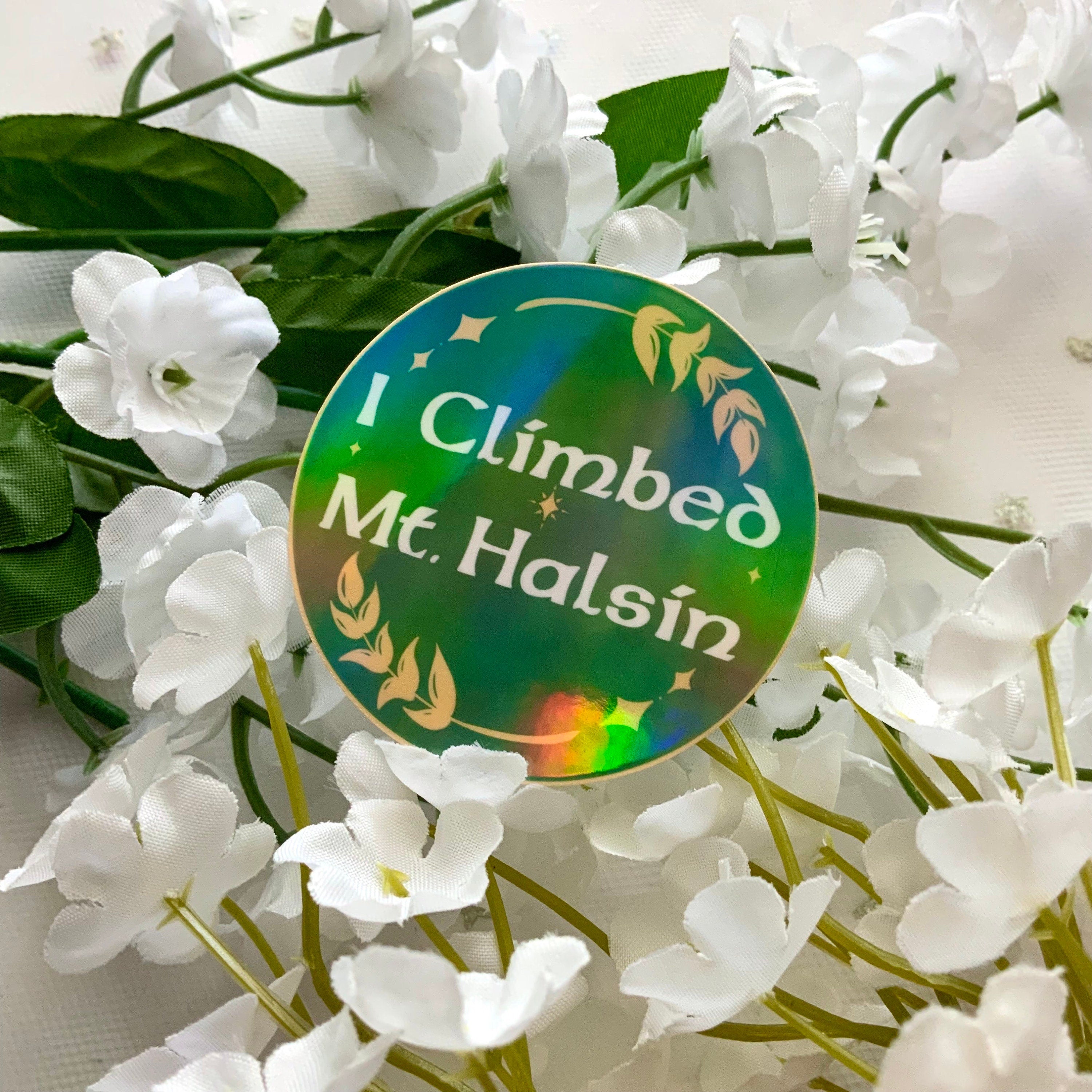 I Climbed Mount Halsin BG3 Sticker