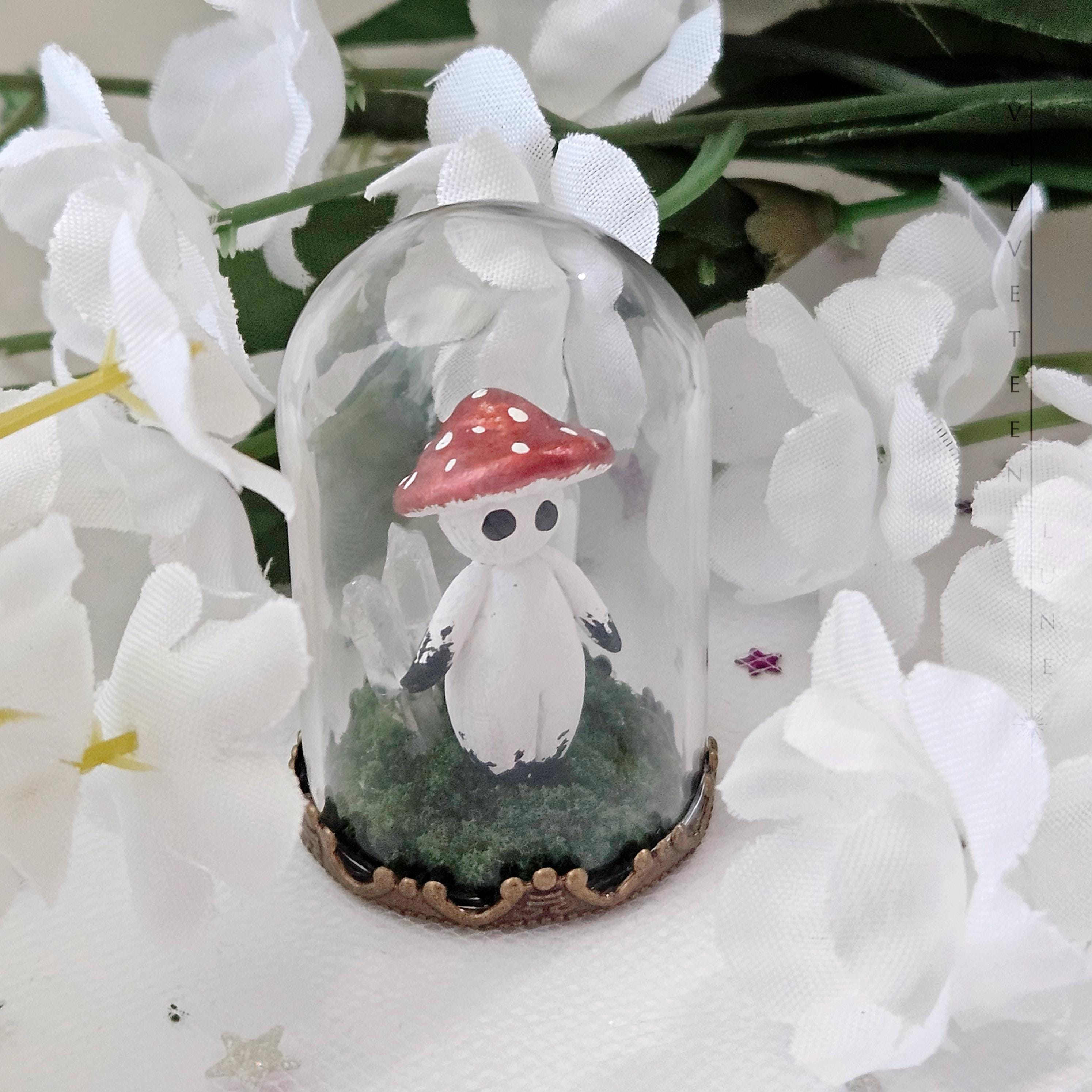 Red Cap Myconid Mushroom Crystal Creature