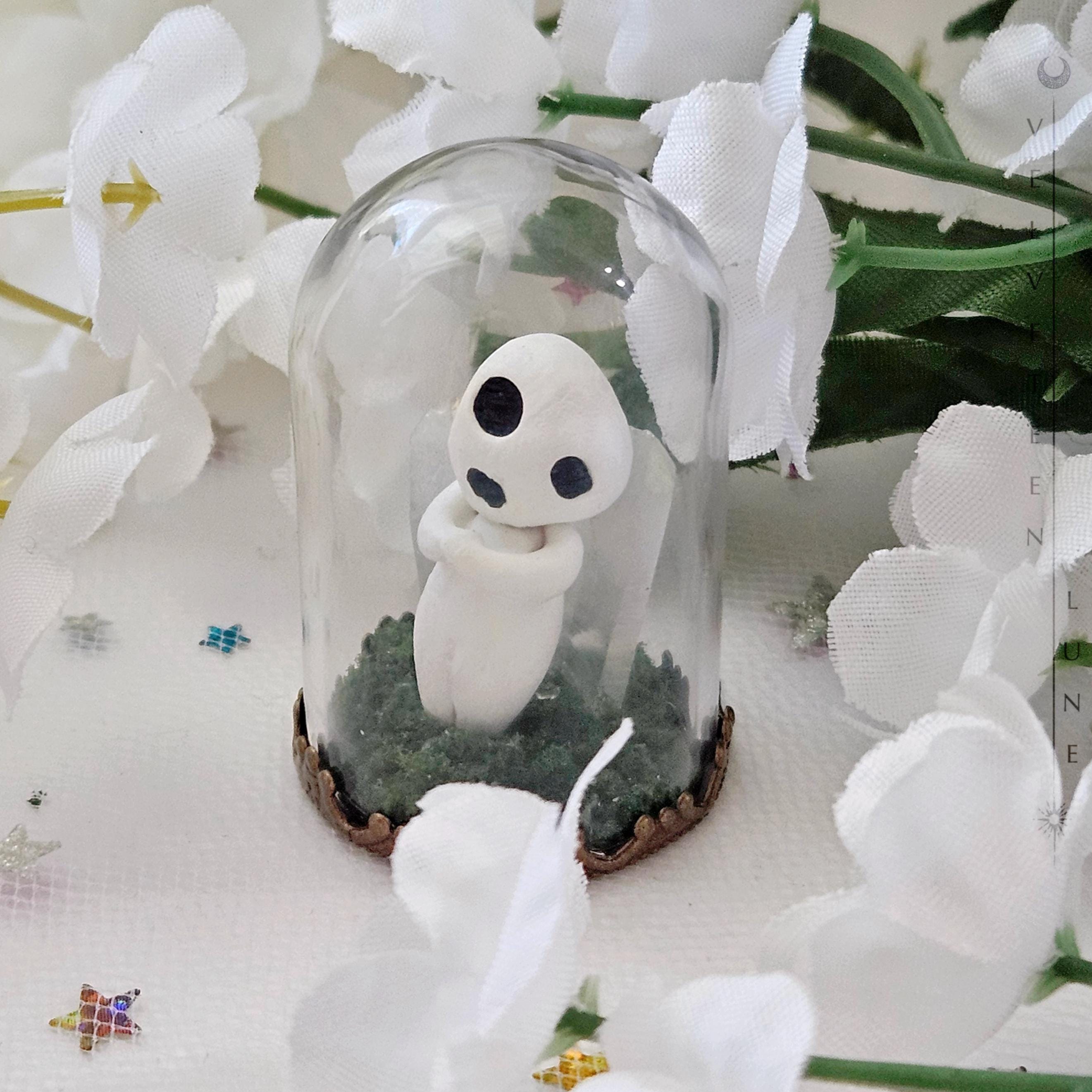 Nervous Kodama Forest Spirit Crystal Creature