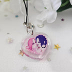 Nana & Hachi Heart Phone Strap