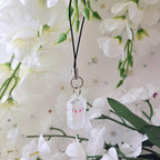 Nana Strawberry Glass Phone Strap