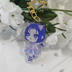 Nana & Hachi x Kuromi & Melody Keychain