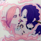 Nana & Hachi Heart Sticker