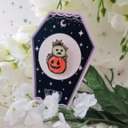 Mixed Emotions Pumpkin Stack Pin