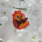 Teary Fire Demon Pin