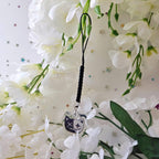Two Faced Rag Cat Phone Strap