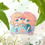 Link & Zelda TOTK Sticker