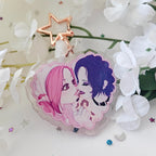 Nana & Hachi Heart Keychain